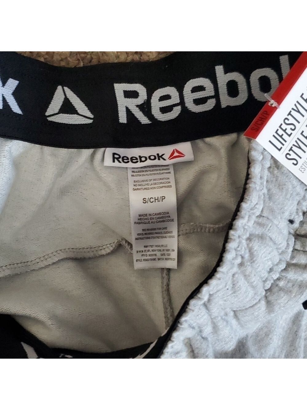 Reebok Gray work out shorts size small - Picture 6 of 6